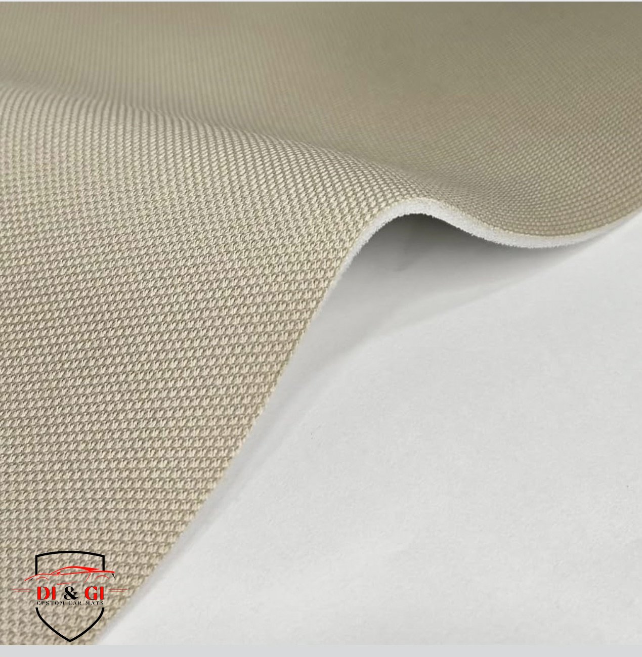 Tessuto beige per rivestimento cieli auto
